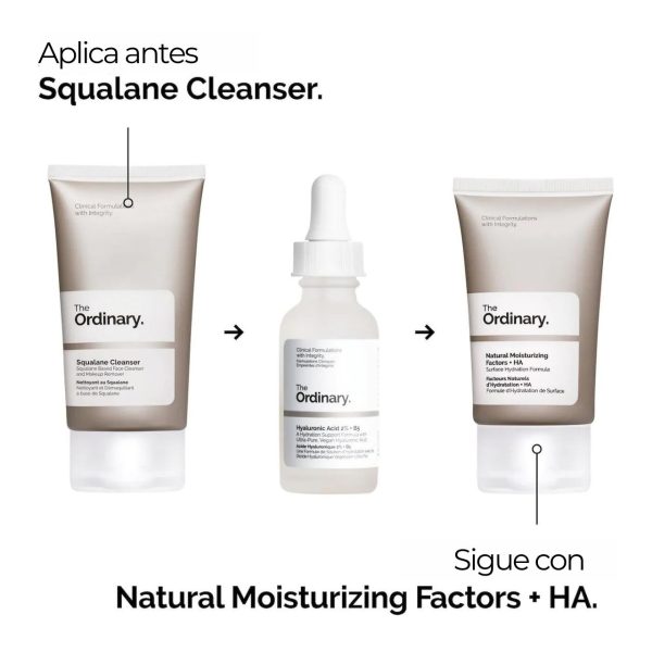 The Ordinary Hyaluronic Acid 2% + B5 | Ácido Hialurónico Hidratante - Imagen 5