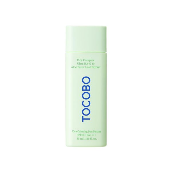 TOCOBO Sérum Solar Calmante Cica SPF50+ PA++++ – protector solar para piel sensible