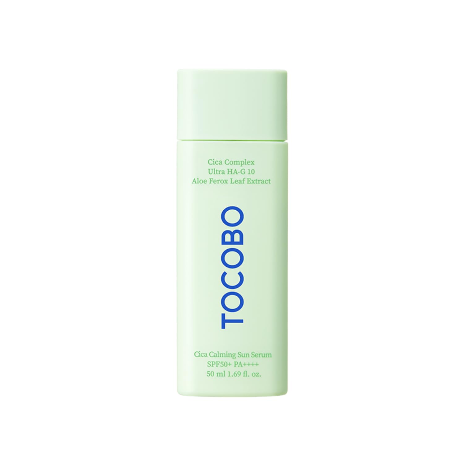 TOCOBO Sérum Solar Calmante Cica SPF50+ PA++++ – protector solar para piel sensible