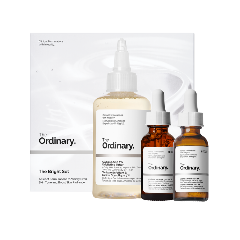 The Bright Set – The Ordinary The Bright Set de The Ordinary – rutina iluminadora y anti-manchas