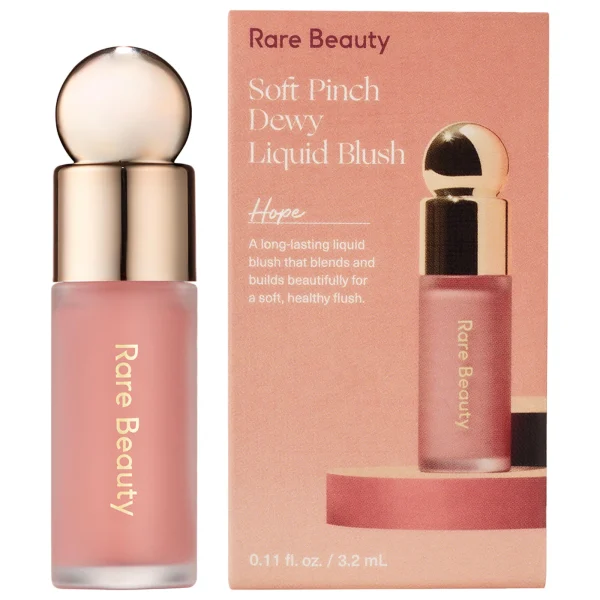 Rare Beauty Mini Soft Pinch Liquid Blush en tono Hope – Rubor líquido de larga duración