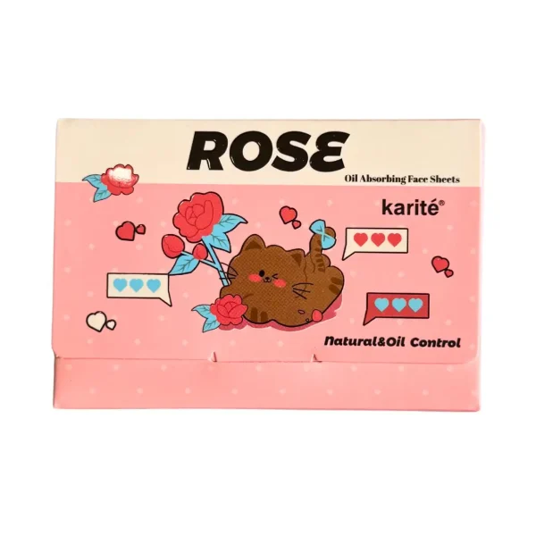 Papel Matificante Facial 1x100 - Rosa