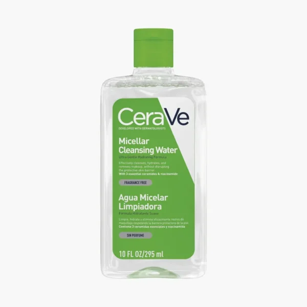 CeraVe Agua Micelar Limpiadora 295ml con ceramidas y niacinamida